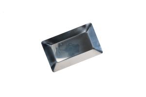 Serving tray 26x16cm chrome Oryn