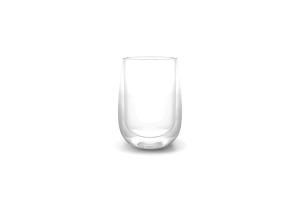 Mug 47cl double wall glass Paris - set/2