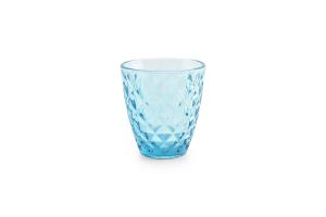 Glass 22cl blue Prisma - set/4 - Utgående