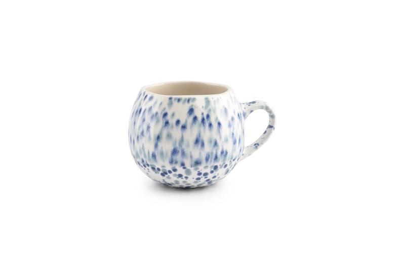 Mug 46cl dotted blue Muggies