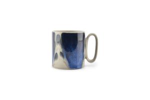 Mug 39cl grey/blue Paint