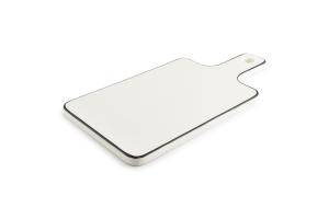 Serving board 41,5x21xH1,5cm white Nero