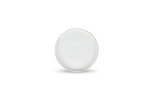 Plate 20,5xH2cm beige Silva