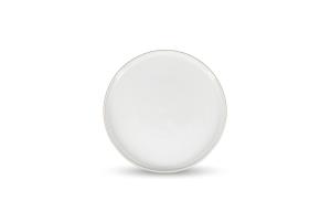 Plate 25,5xH2cm beige Silva