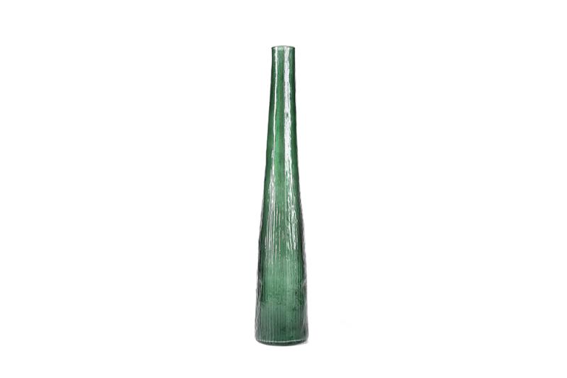 Vase 9xH50cm dark green Twig