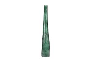 Vase 9xH55cm dark green Twig