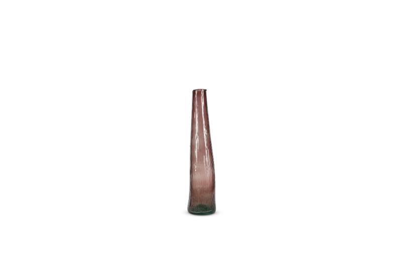 Vase 9xH40cm burgundy Twig