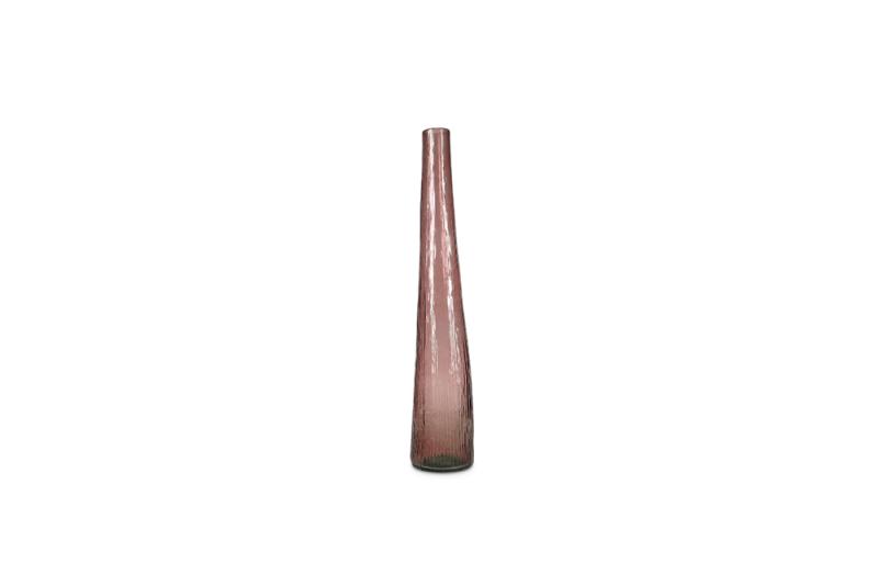 Vase 9xH50cm burgundy Twig