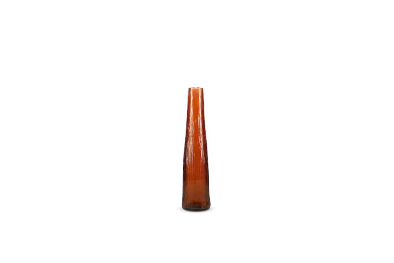 Vase 9xH40cm orange Twig