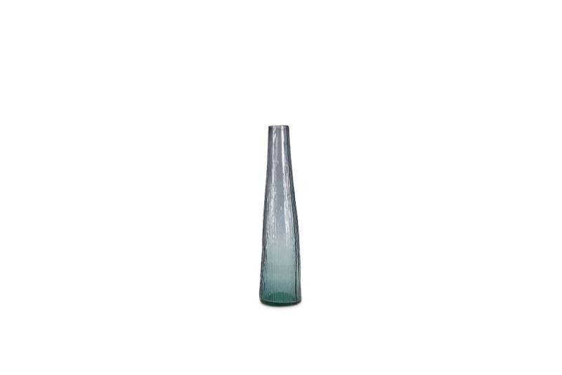 Vase 9xH40cm blue Twig