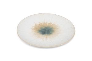 Plate 23,5xH3,5cm white Eclipse