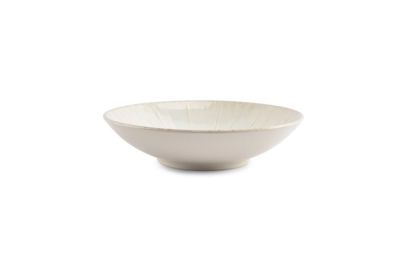 Bowl 24,5xH6cm white Eclipse