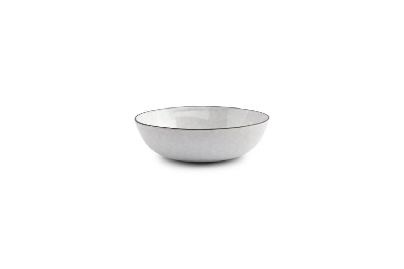 Bowl 13xH4cm white Fina