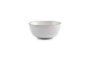 Bowl 14xH6,5cm white Fina