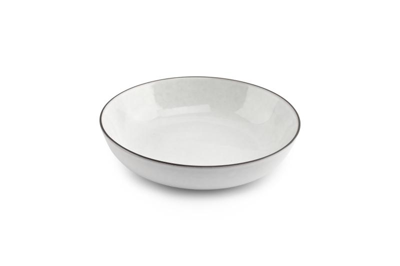 Bowl 20xH5cm white Fina