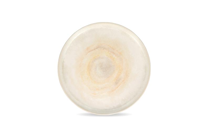 Plate 27,5xH2,5cm sunrise Aquarel