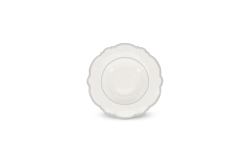 Deep plate 23,5/14xH3,5cm Odette - set/2