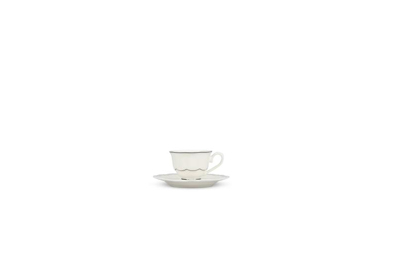 Mocha cup 8cl and saucer Odette - set/2