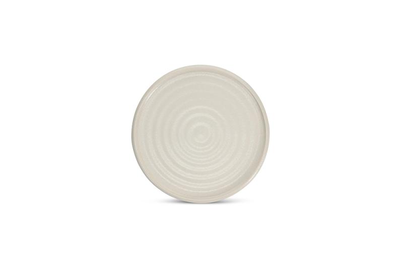 Plate 26xH2cm beige Mochi