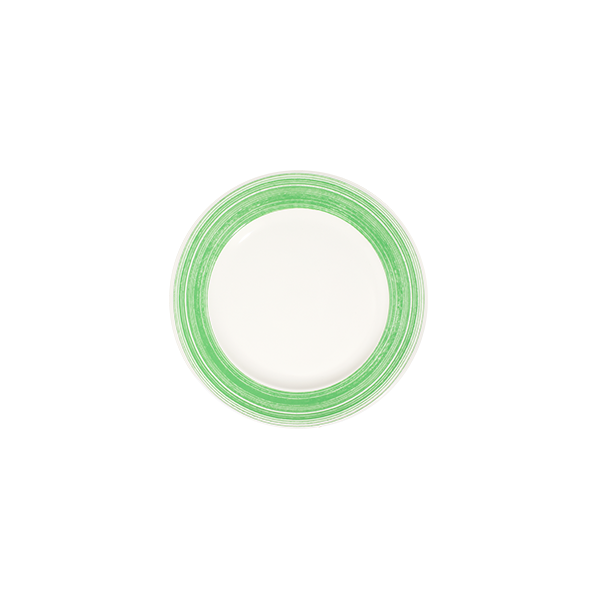 Fresh Green Frame Flat Plate 23 cm