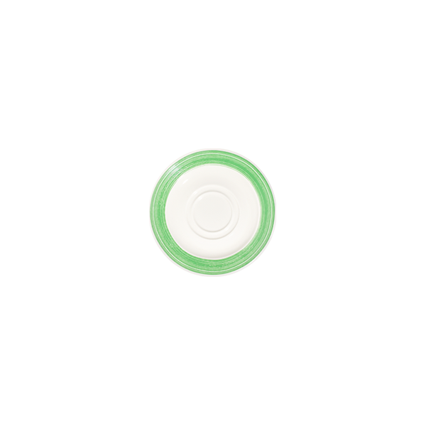 Fresh Green Frame Saucer 16 cm
