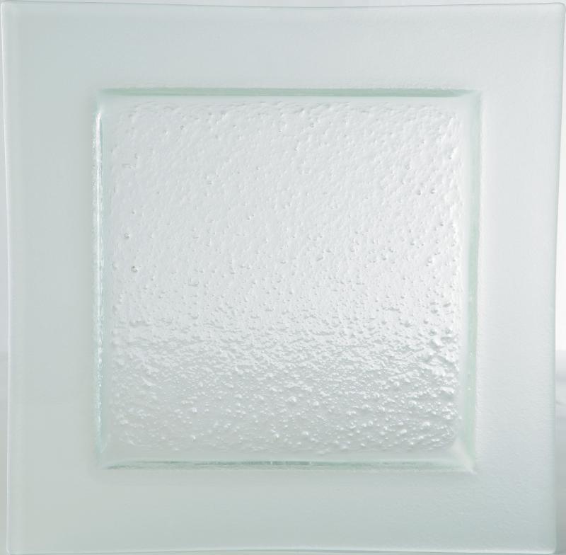 Gobi Square Plate Frost Edge 10.25" (26cm)-6