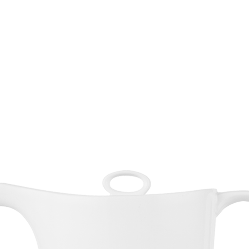 Alc Ambience White Oval Coffee Pot Lid 18Oz Box 6