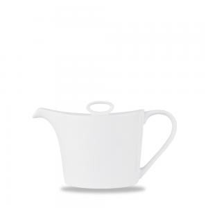 Alc Ambience White Oval Teapot 15Oz Box 6