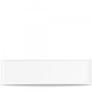ALCHEMY BALANCE WHITE  RECTANGLE BUFFET DISH 22´ BOX 4´