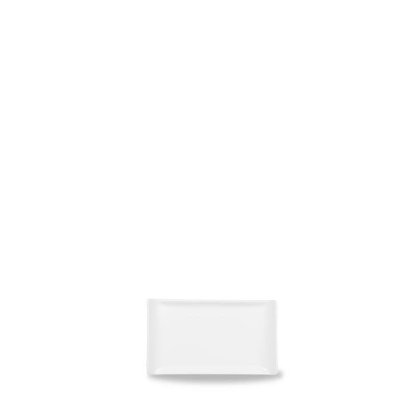 ALCHEMY BALANCE WHITE  RECTANGLE BUFFET TRAY 6.7X3.9´ BOX 6´