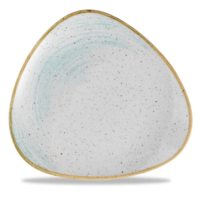 Stonecast Accents Duck Egg Lotus Plate 10´ Box 12´