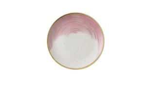 Stonecast Accents Petal Pink Evolve Coupe Plate 10.25´ Box 12´