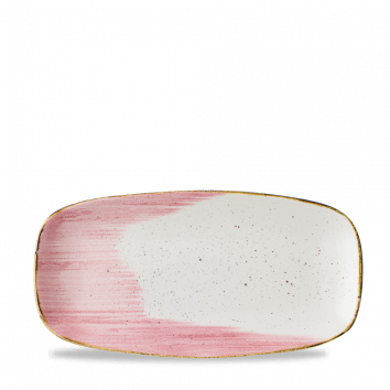 Stonecast Accents Petal Pink  Chefs Oblong Plate 11 3/4X6´ Box 12´