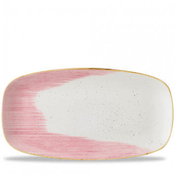 Stonecast Accents Petal Pink  Chefs Oblong Plate 13 7/8X7 3/8´ Box 6´