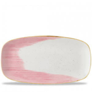 Stonecast Accents Petal Pink  Chefs Oblong Plate 13 7/8X7 3/8´ Box 6´