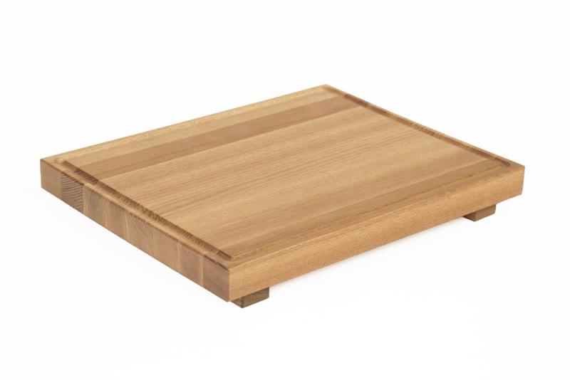 Tray with Groove and 2 Feet