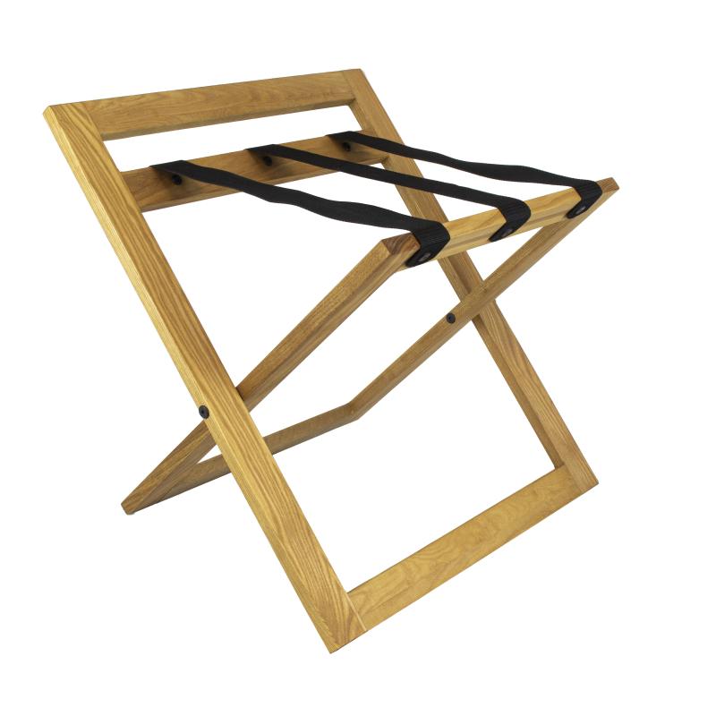 Luggage rack with edge