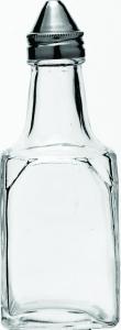 Square Vinegar Bottle Stainless Steel Top