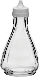 Vinegar Bottle White Plastic Top