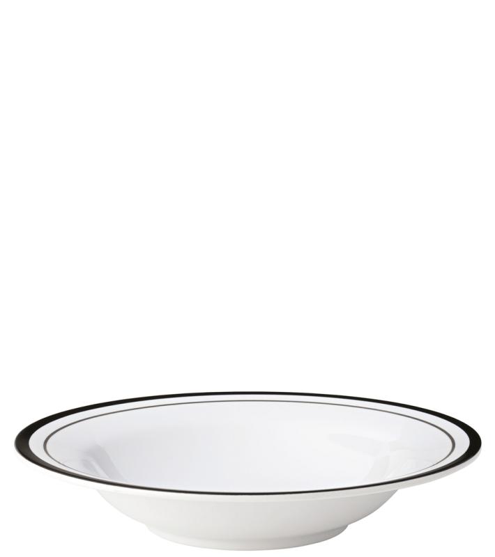 Kingline Black Lines Pasta Bowl 7.75´ (19.5cm)´