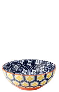 Cadiz Blue & Orange Bowl 6.3´ (16cm)´