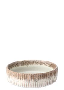 Corduroy Drift Edge Shallow Bowl 5.75" (14.5cm)