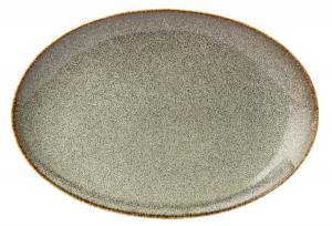 Lichen Oval Plate 11.75´ (30cm)´