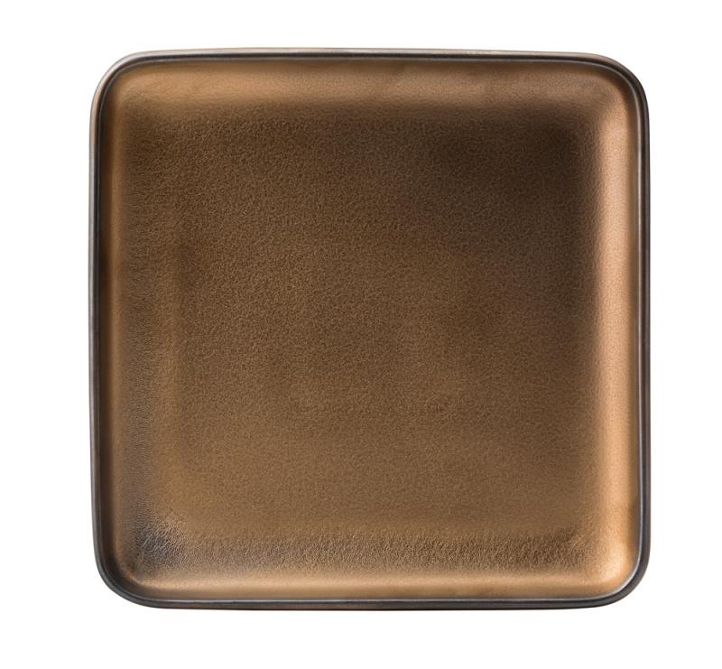 Fondant Plate Gold 8´ (20cm)´