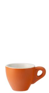 Barista Espresso Matt Orange Cup 2.75oz (8cl)