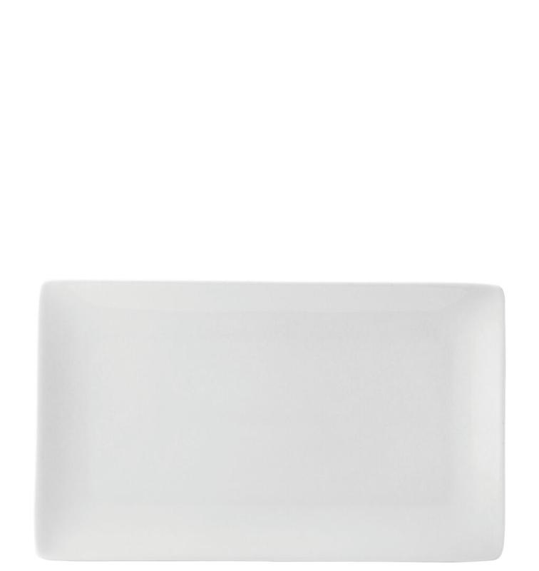 Pure White Rectangular Plate 11x 6.25´ (28 x 16cm)´