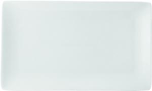 Pure White Rectangular Plate 11x 6.25´ (28 x 16cm)´