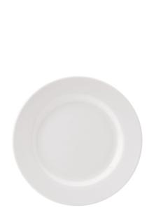 Pure White Wide Rim Plate 8´ (20.25cm)´