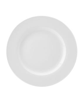 Pure White Wide Rim Plate 10.6´ (27cm)´