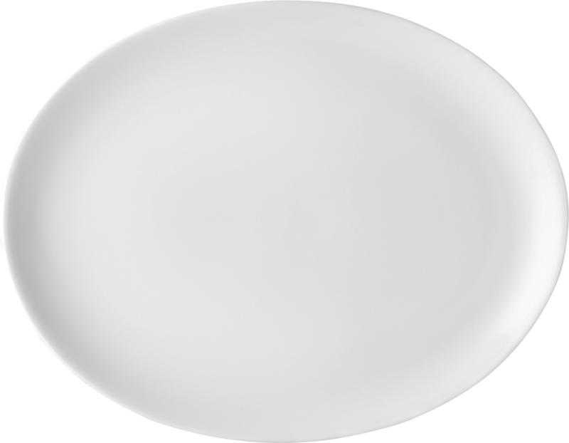 Pure White Oval Plate 12´ (30cm)´